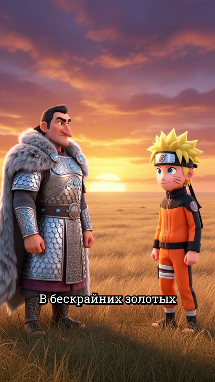 Легендарная битва: Батыр против Наруто