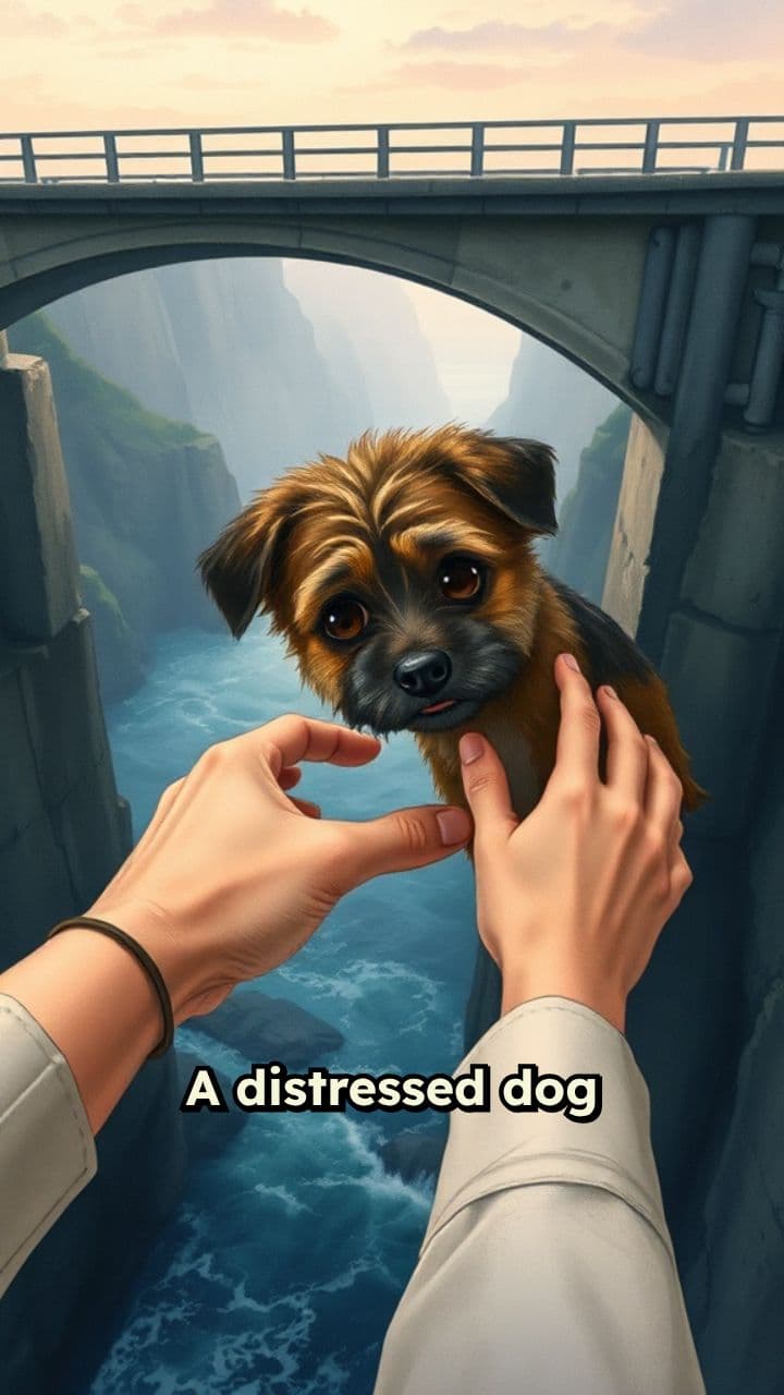 Urban Rescue: A Dog's Hopeful Journey