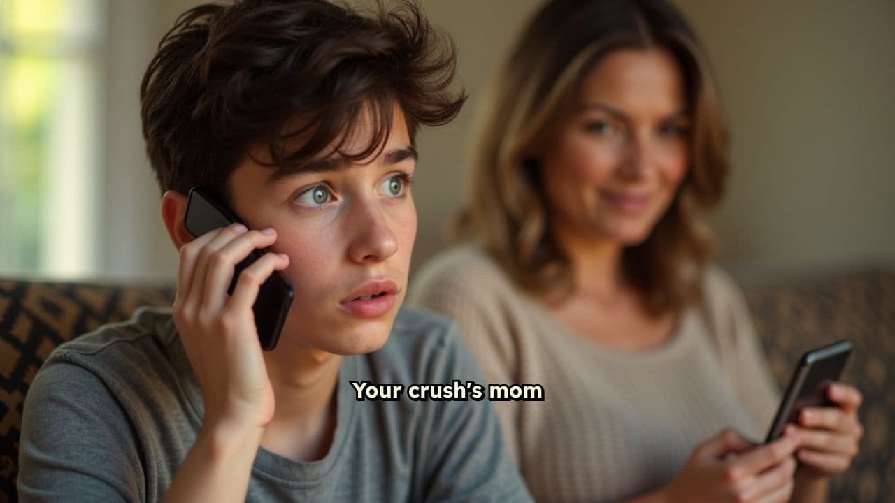 Awkward Small Talk with Mom