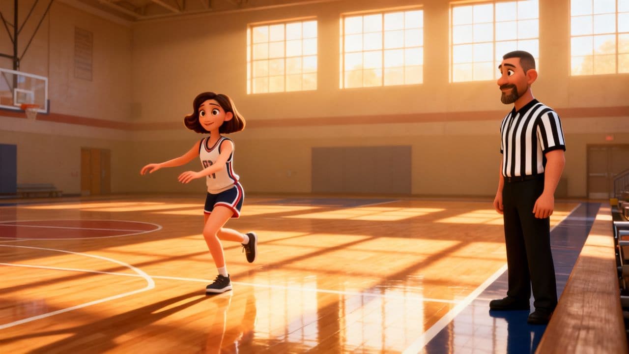 #6867-A Love Story Through the Hoop