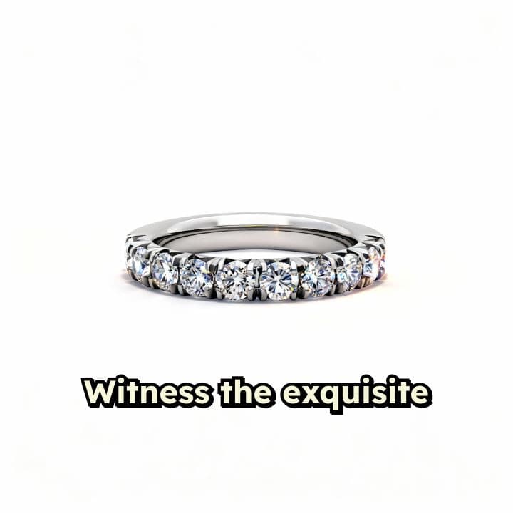 Platinum Eternity Band Ring