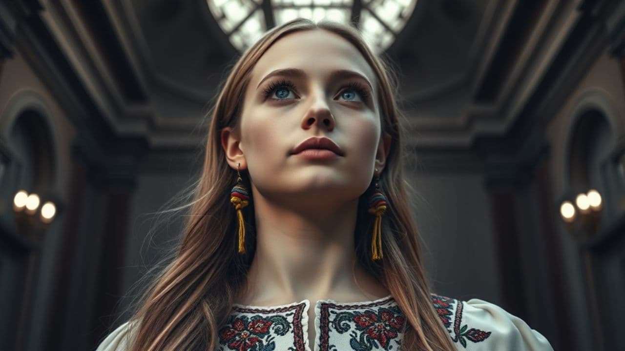 Краса девицы в сердце слеза