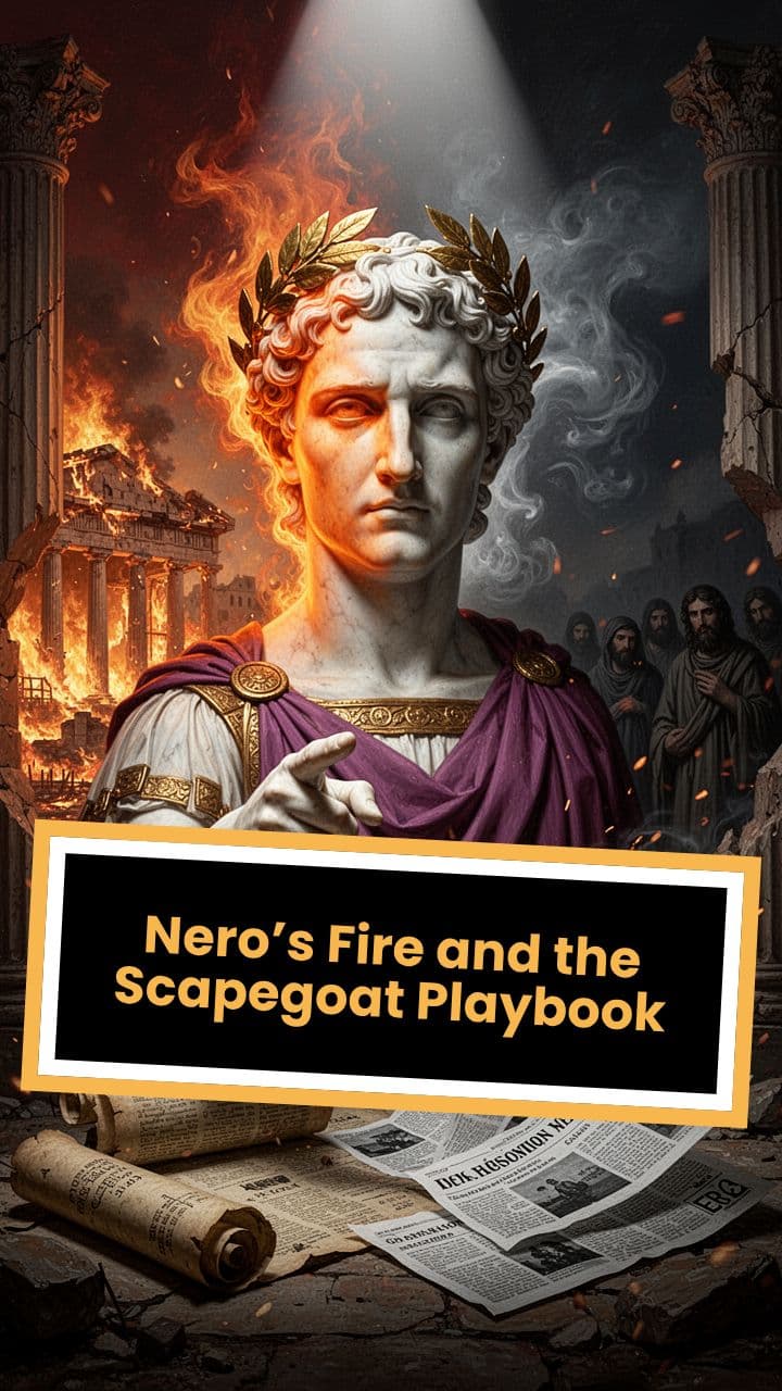 Nero’s Fire and the Scapegoat Playbook