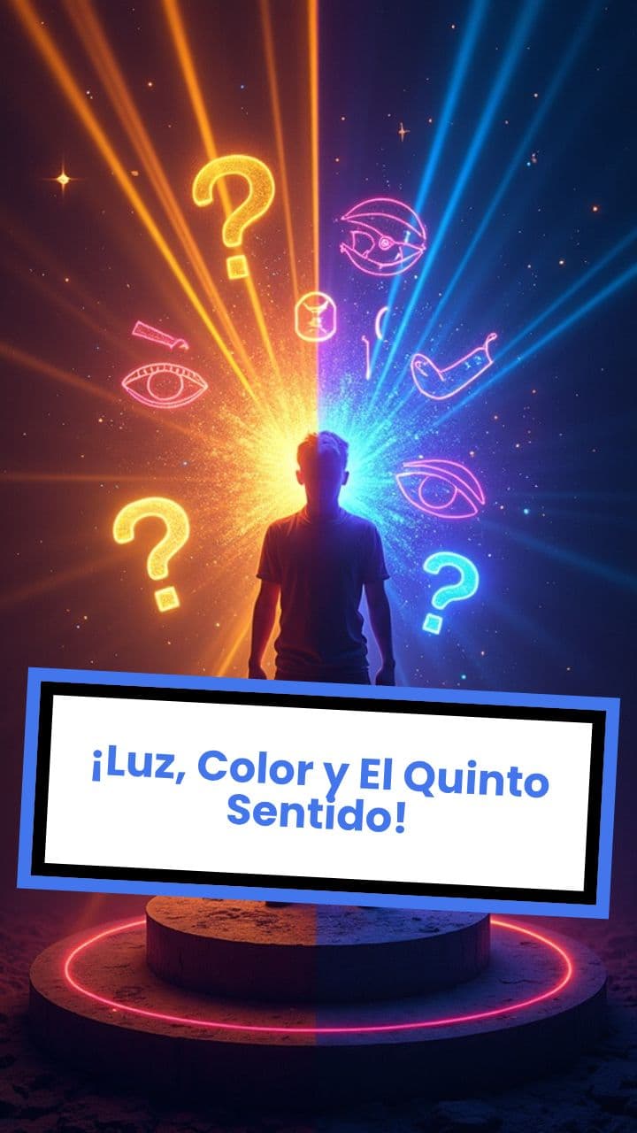 Quizz 🧠❓¡Luz, Color y El Quinto Sentido!