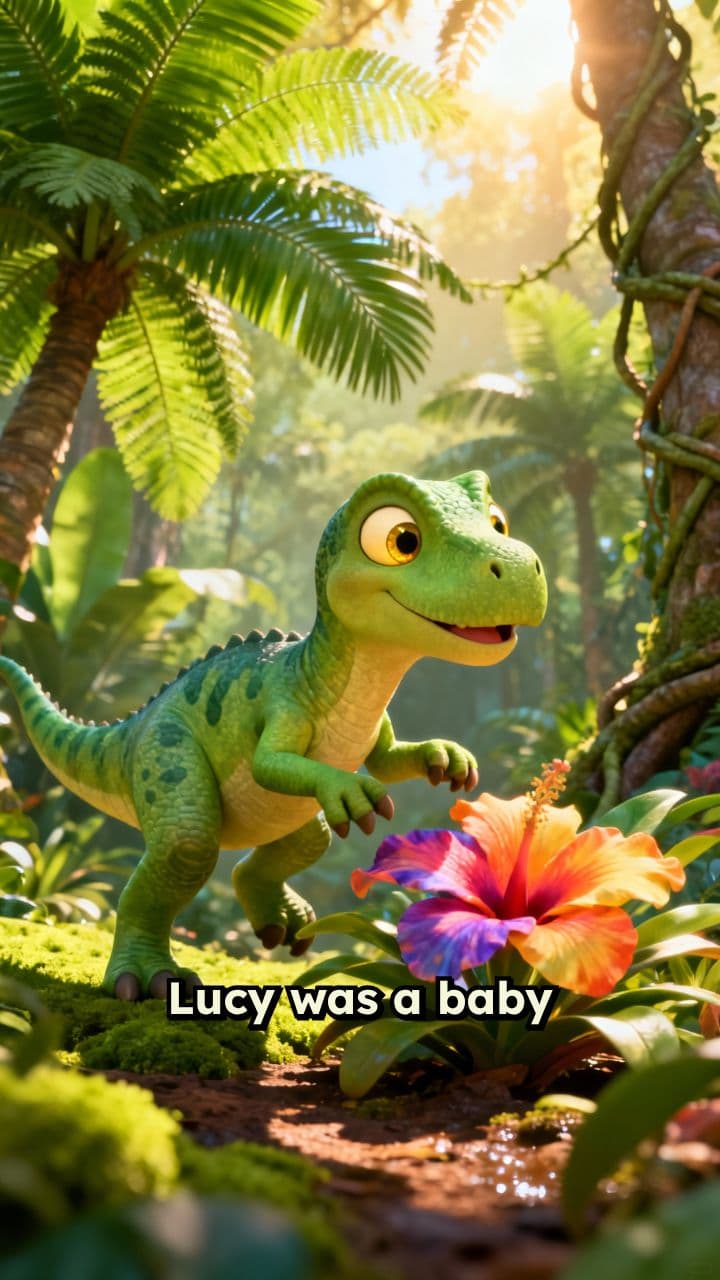 Lucy and the Fireflies' Glow