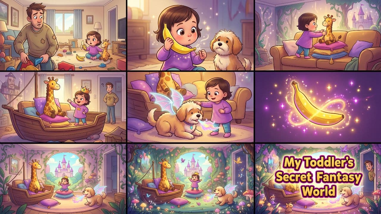 My Toddler’s Secret Fantasy World