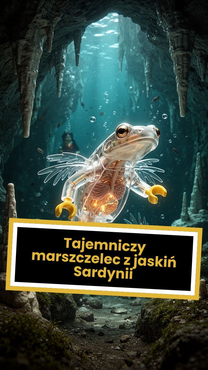 Tajemniczy marszczelec z jaskiń Sardynii