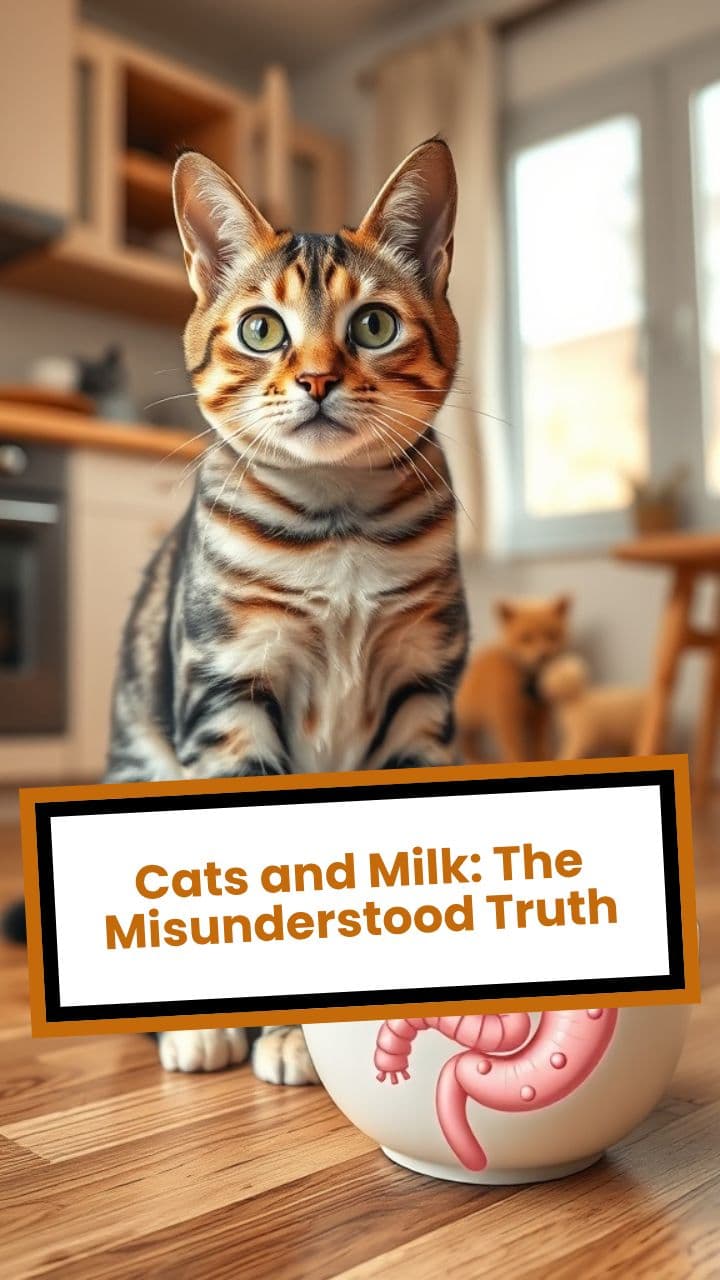 Cats and Milk: The Misunderstood Truth