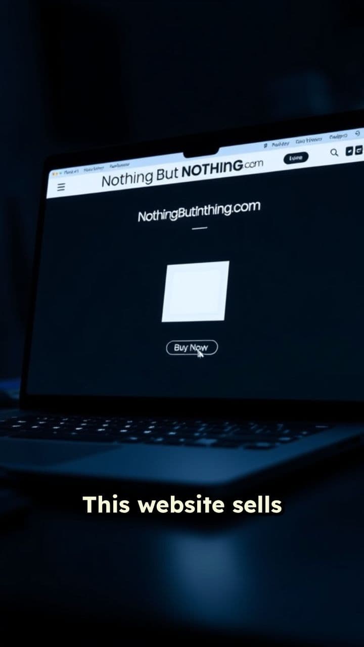 The Value of Nothing