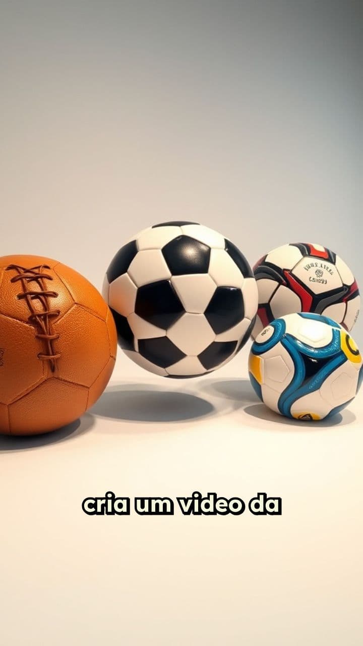 Evolução da Bola da Copa do Mundo