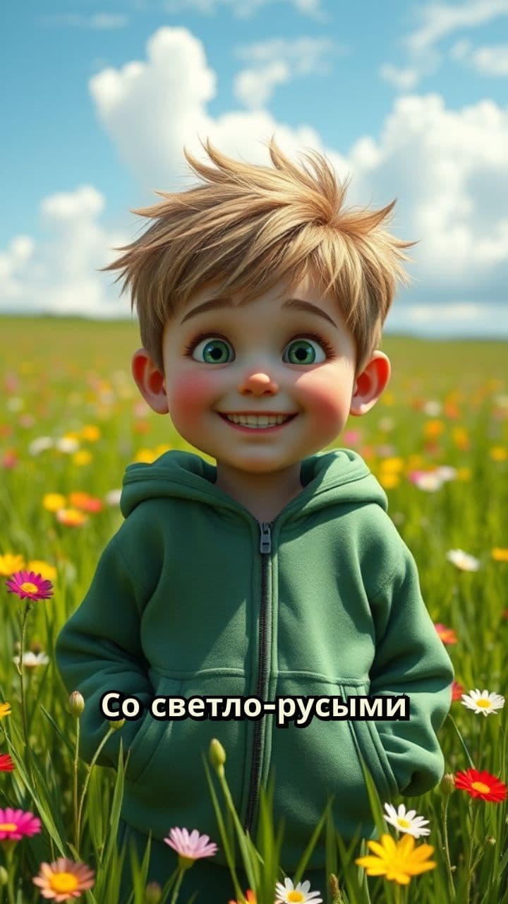 Мальчик на зебре в спортивном костюме