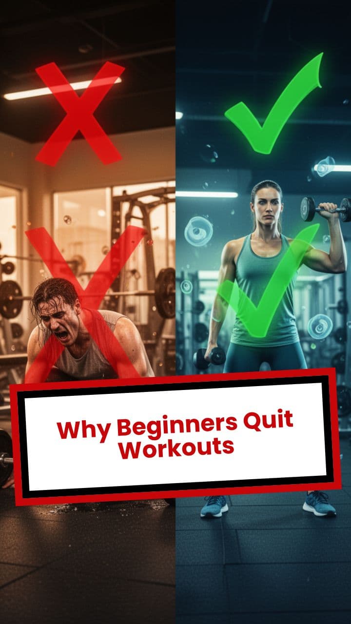 Why Beginners Quit Workouts