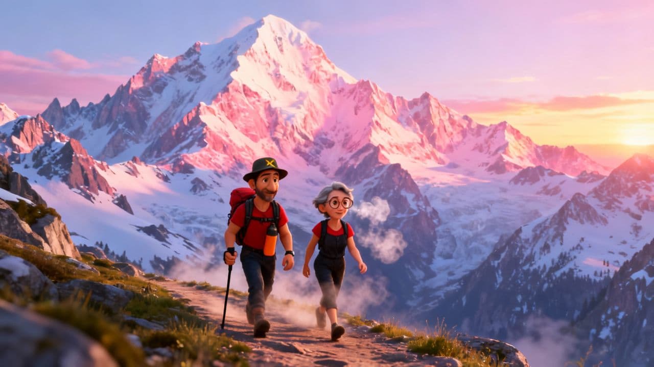 #6650-Mont Blanc Serenity: A Shared Journey