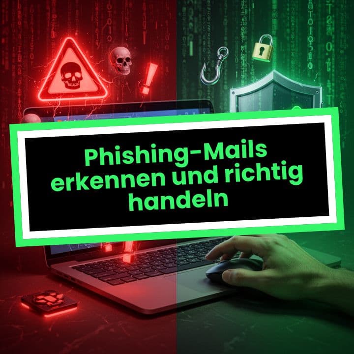 Phishing-Mails erkennen und richtig handeln