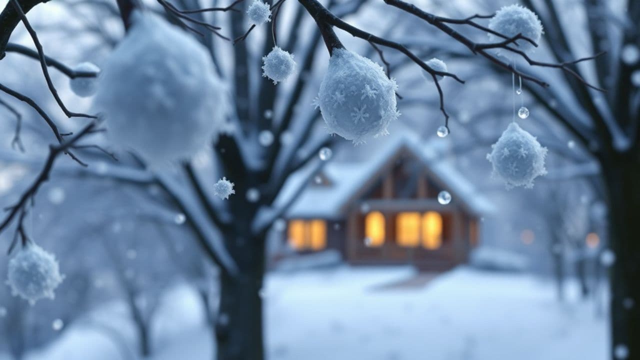 Snøballkrigen i hagen