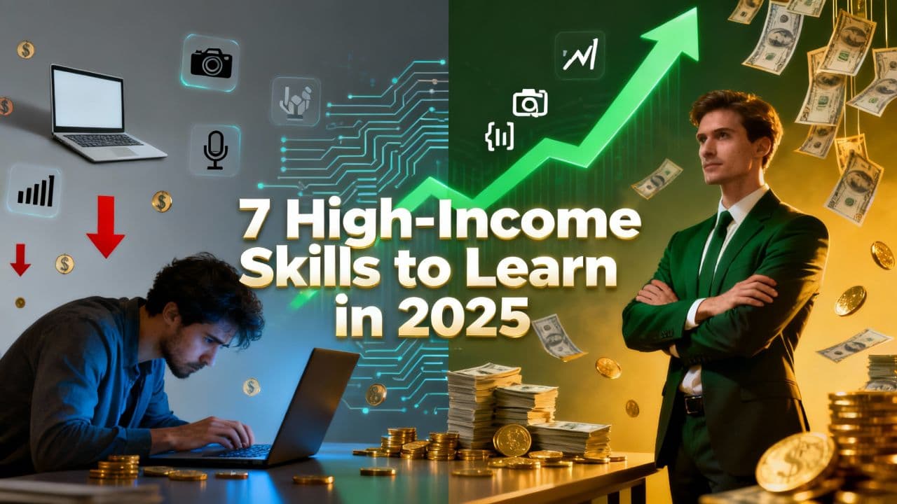 7 High-Income Skills to Learn in 2025