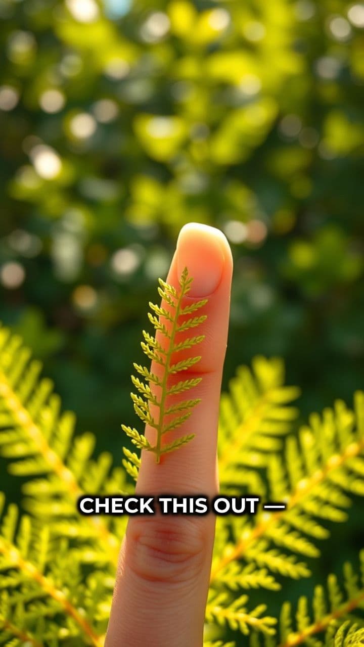 The Amazing Sensitive Plant