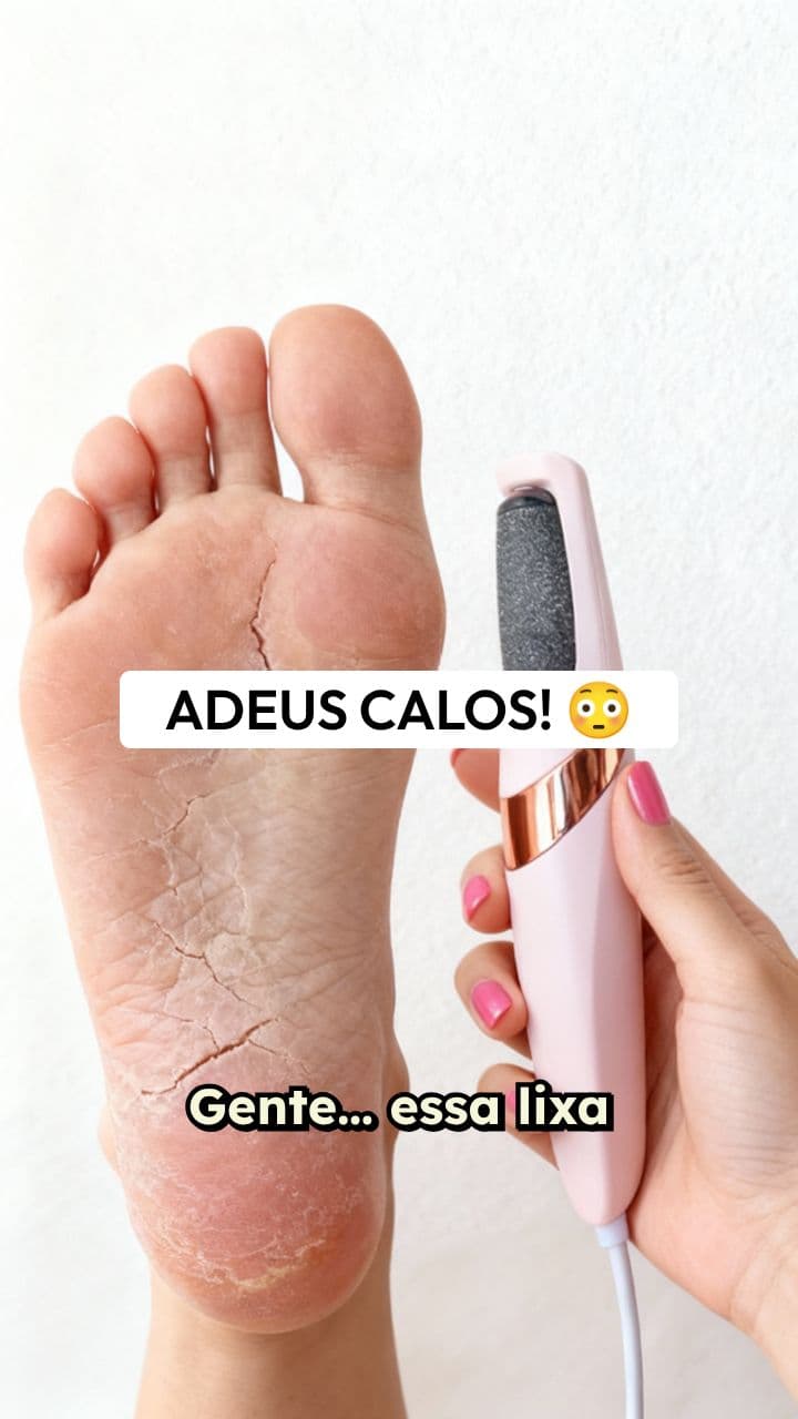 Lixa Elétrica para Pés