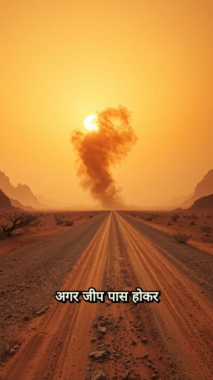 जीप का गुज़रना