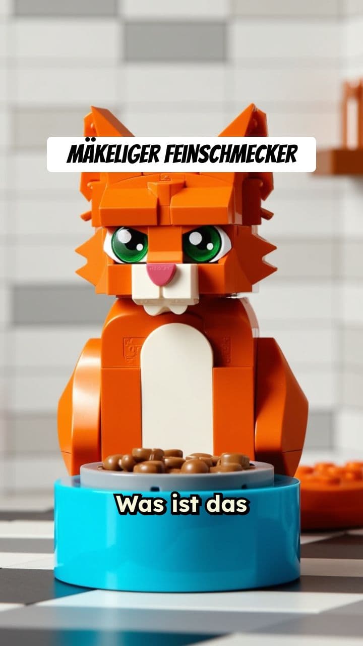 Der mäkelige LEGO-Feinschmecker