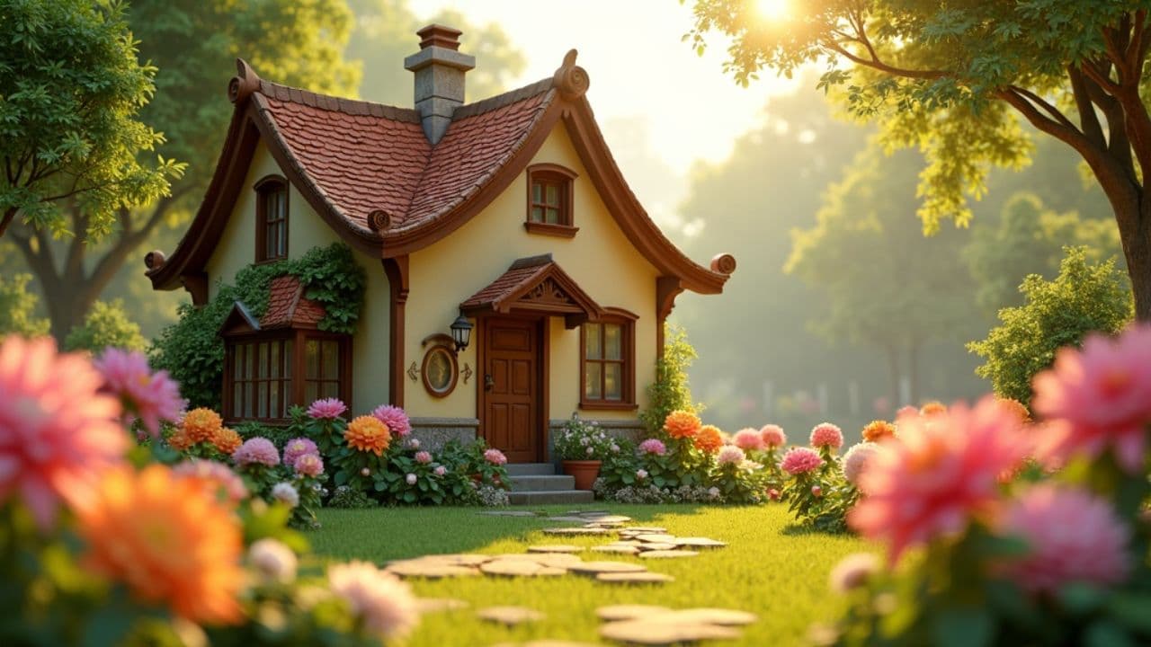 Kleine Meisen und die Katze