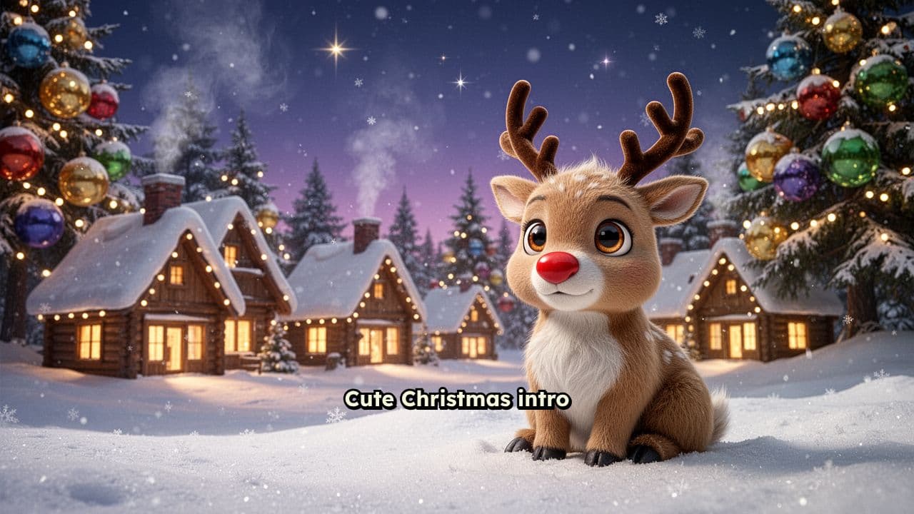 Magical Pastel Christmas Intro