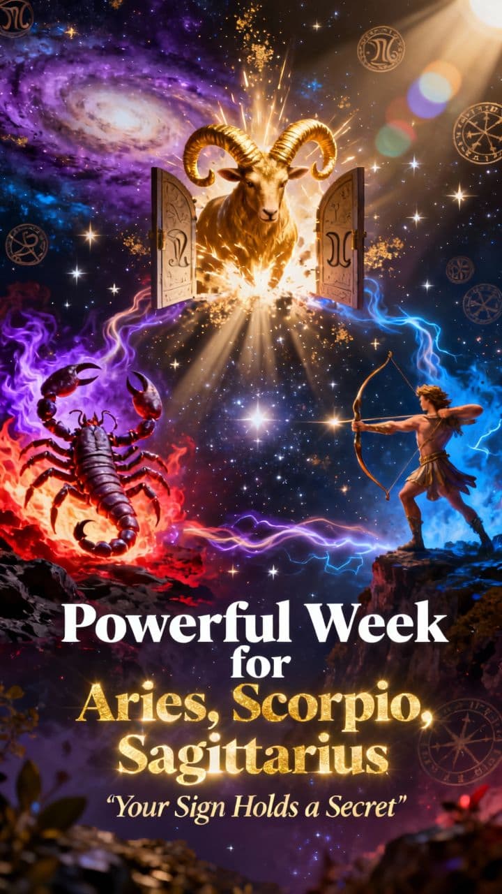 Powerful Week for Aries, Scorpio, Sagittarius