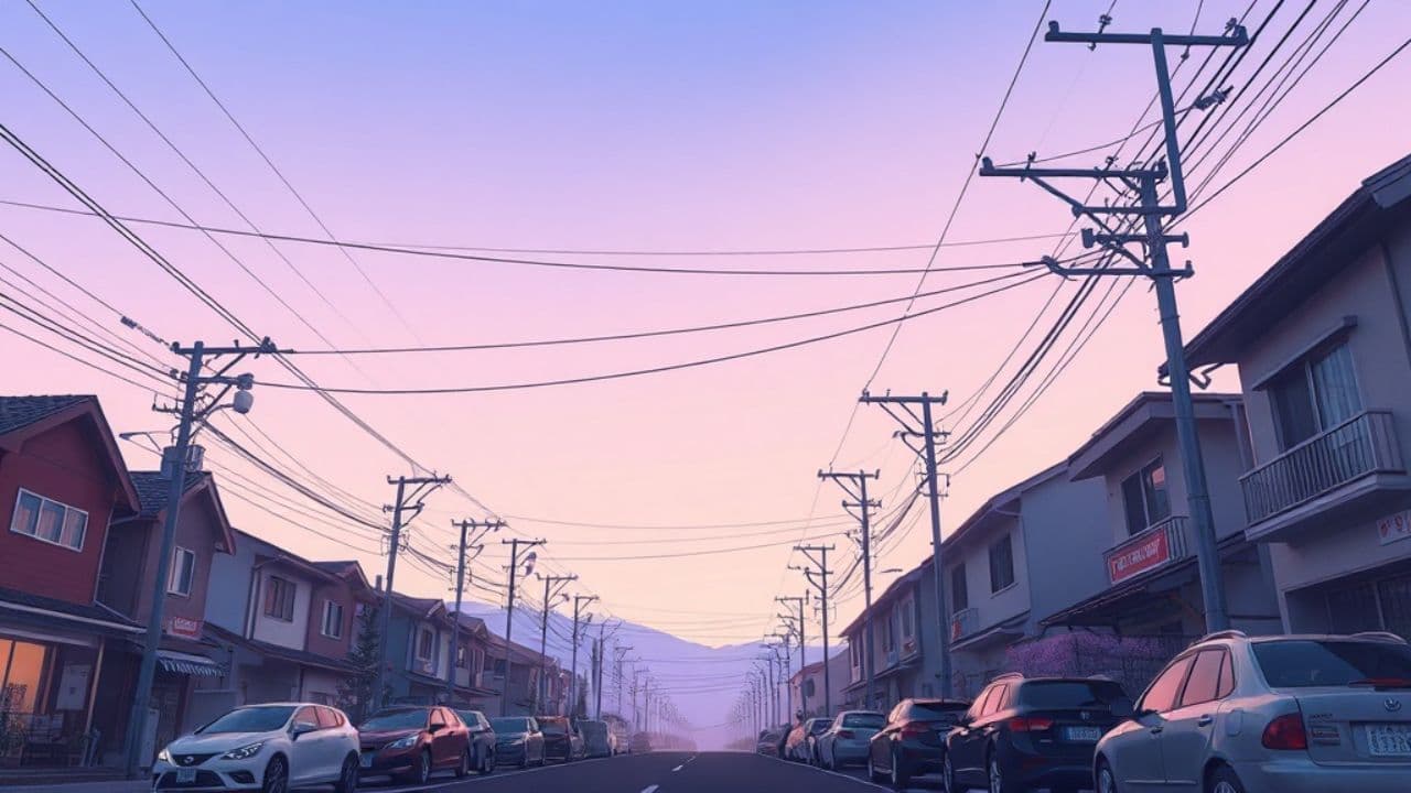 Melancholic Post-Rock Guitar Atmosphere