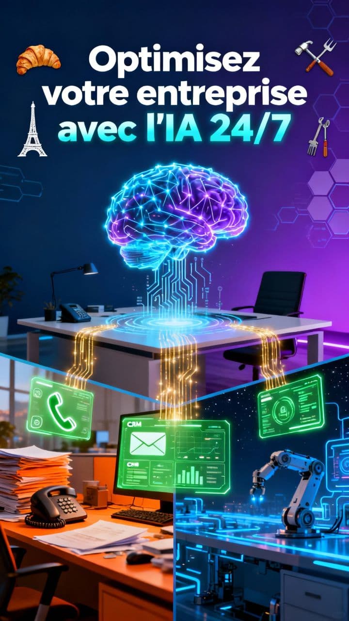 Optimisez votre entreprise avec l'IA 24/7