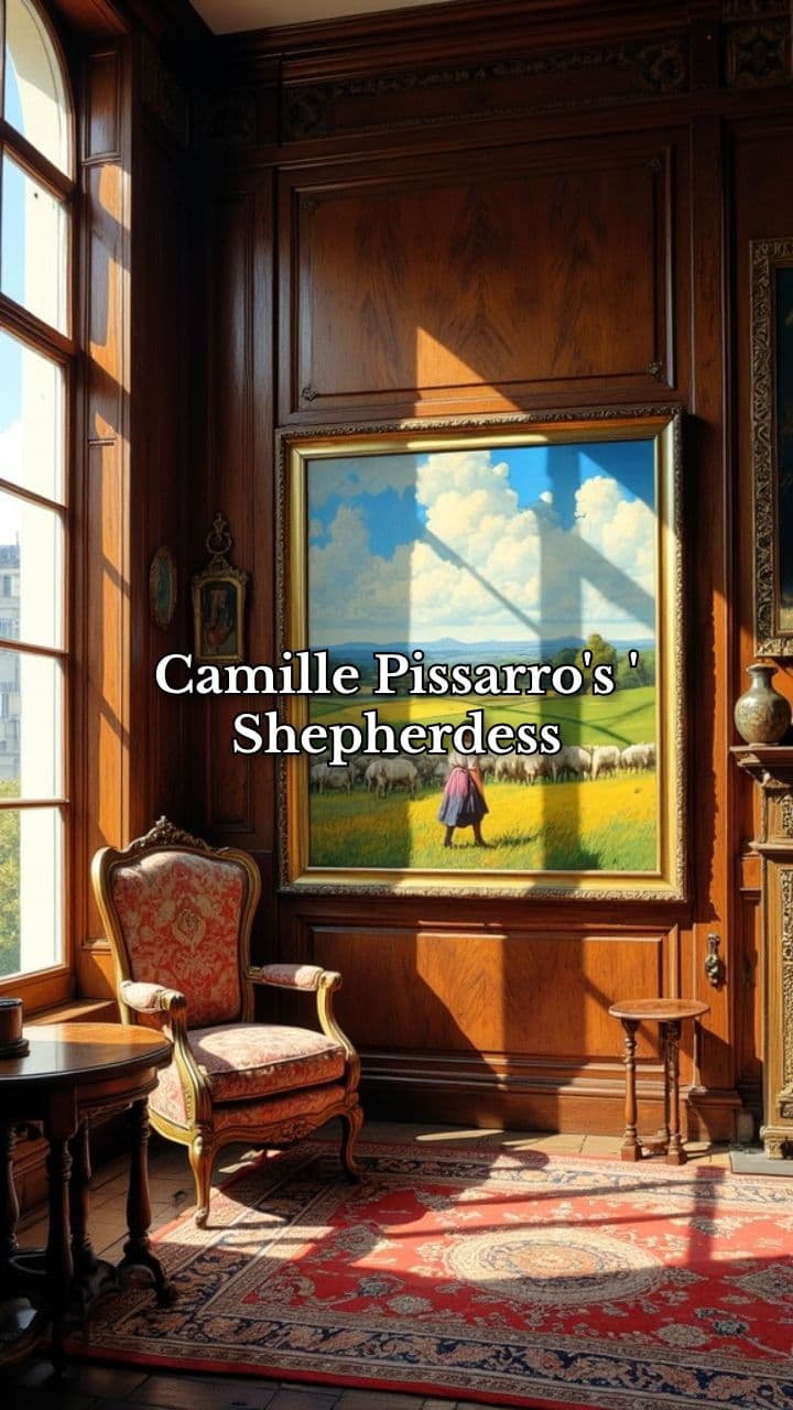 Stolen Beauty: The Odyssey of Pissarro's 'Shepherdess Bringing in Sheep'