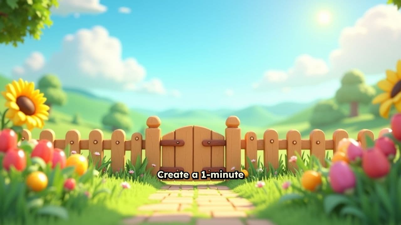 Sunny Garden Playtime