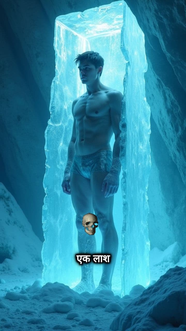 बर्फ में जमी लाश का रहस्य
