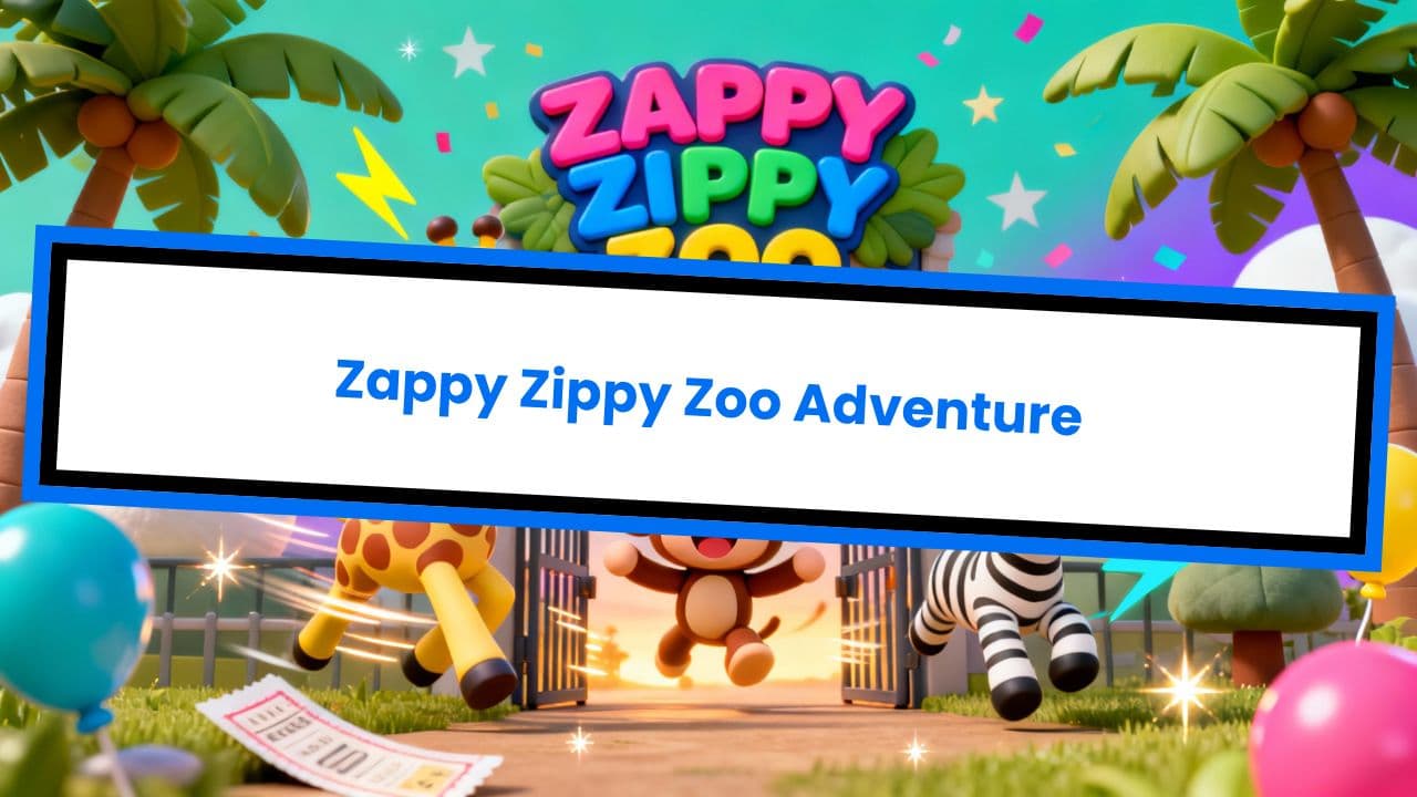 Zappy Zippy Zoo Adventure