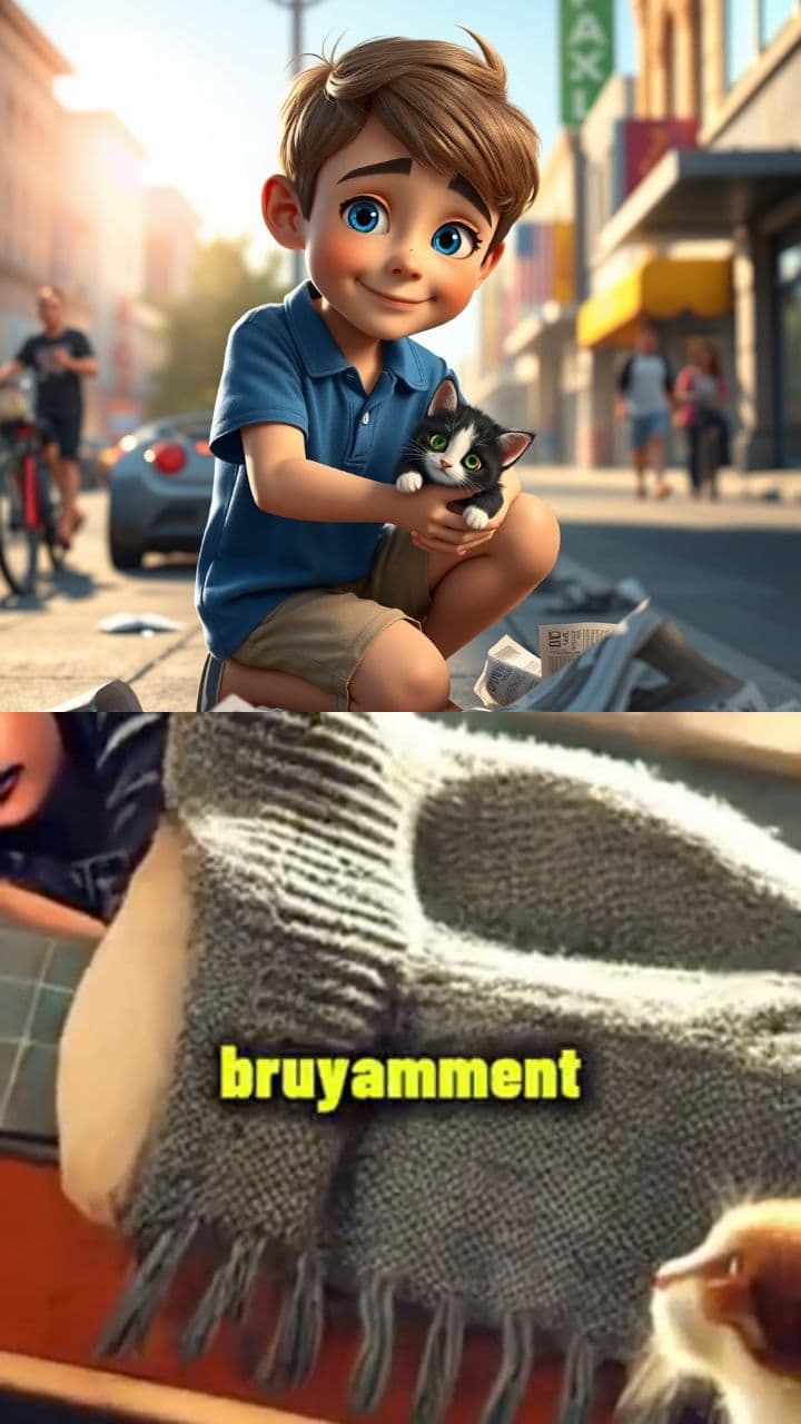 Le chat qui a sauvé un garçon