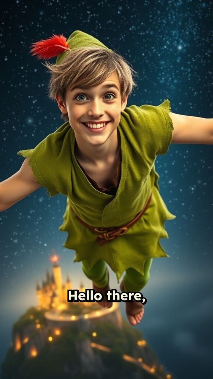 Peter Pan's Birthday Wish for Lou