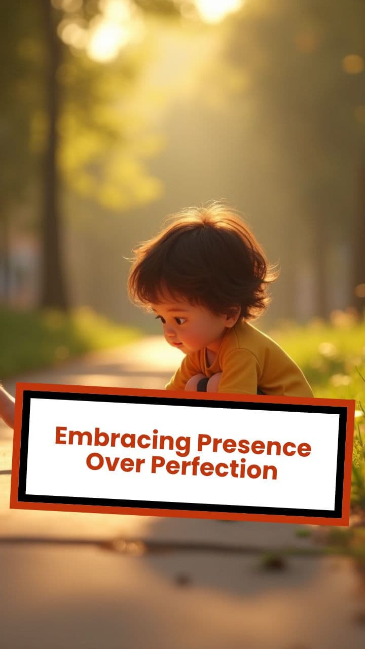 Embracing Presence Over Perfection