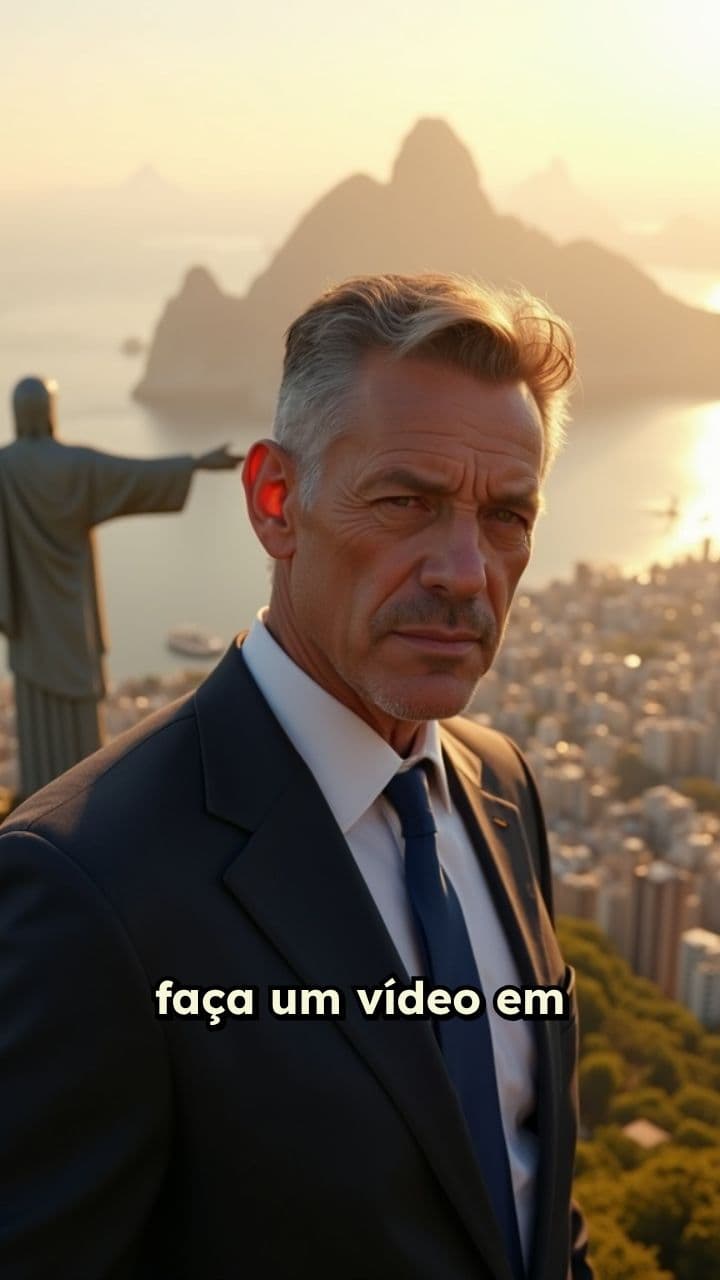 Bolsonaro e o Cristo Redentor da Liberdade