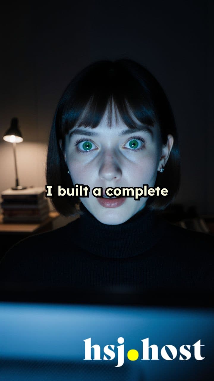 Built a Website in 28 Seconds