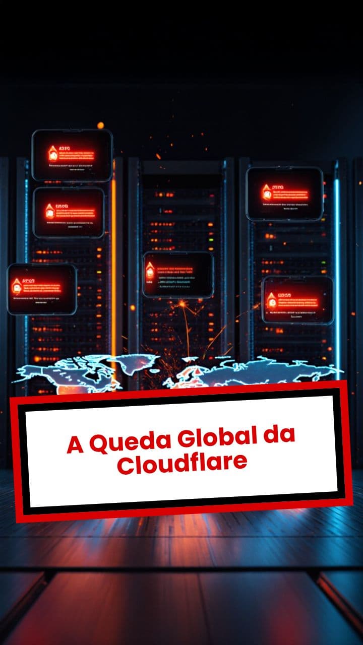 A Queda Global da Cloudflare