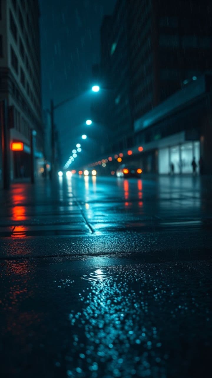 Im Regen vorbei an deinem Haus