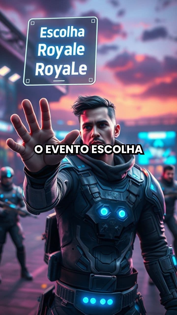 Escolha Royale no Free Fire BR