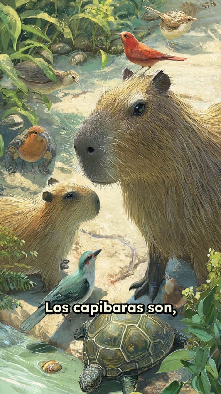 Capibaras: Maestros de la Tranquilidad