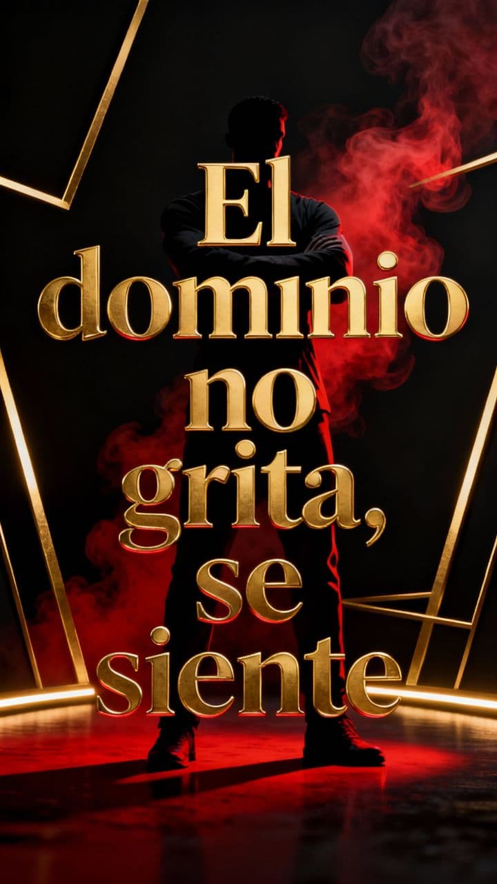 El dominio no grita, se siente