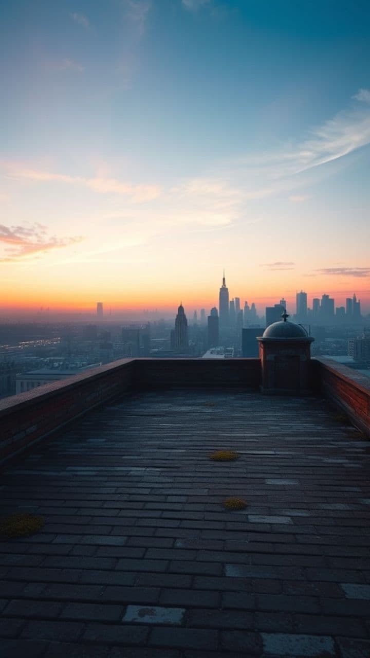 Chasing Dreams Under the Golden Sky