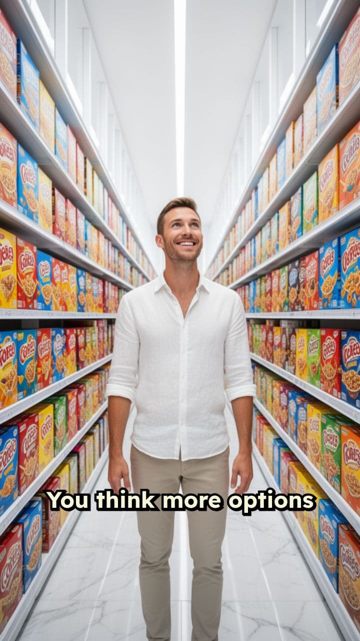 Why Too Many Options Shut People Down