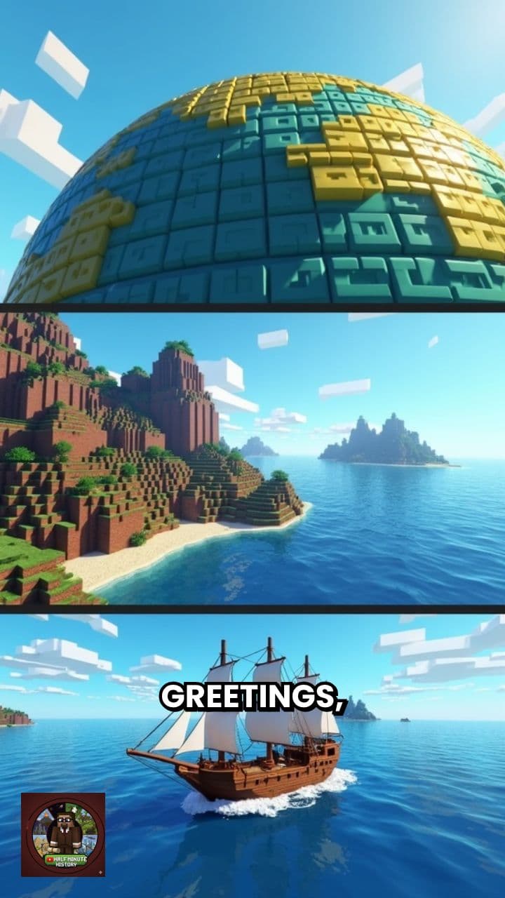 Columbus's Blocky Voyage: 1492