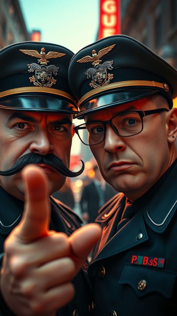 Eins, zwei Polizei: Ein seltsames Lied