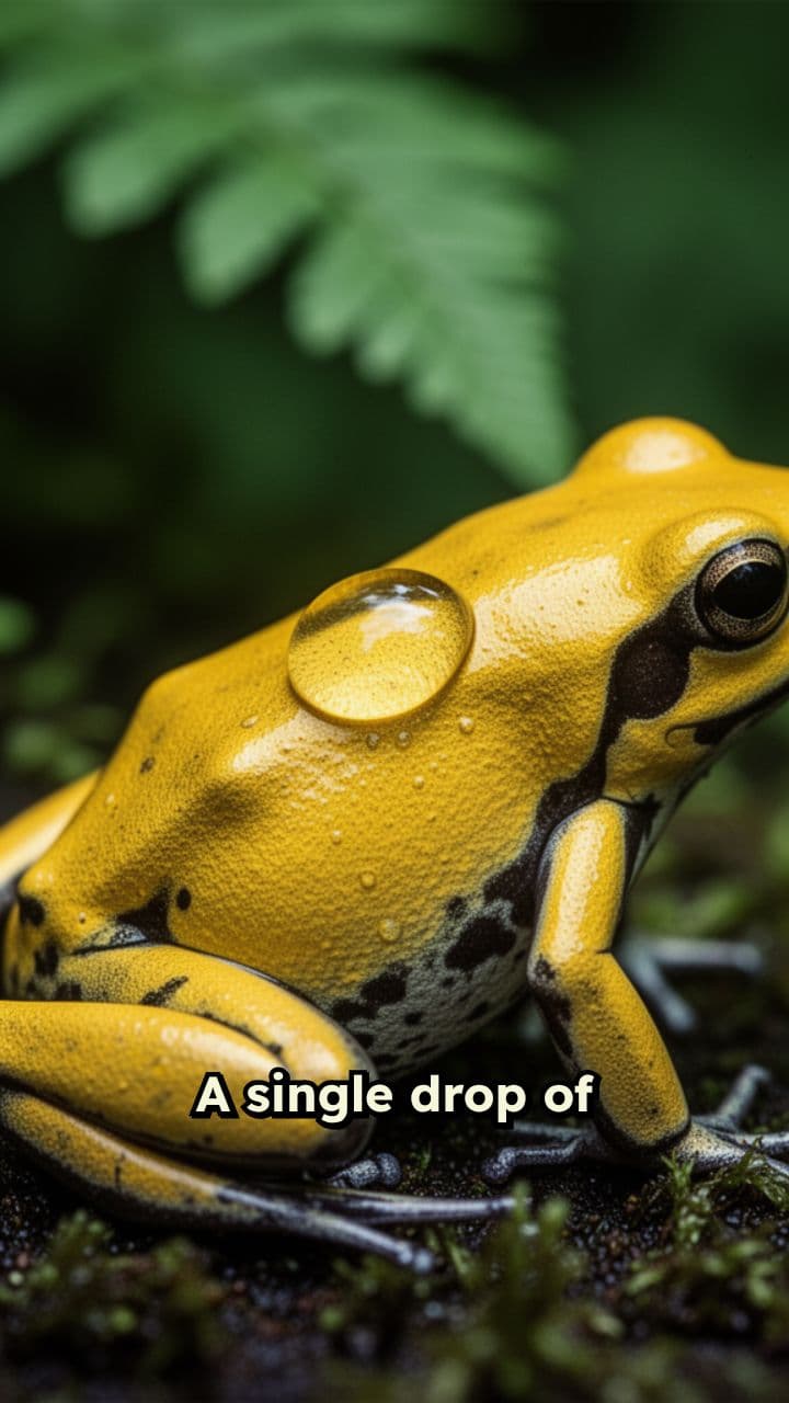 Golden Poison Dart Frog’s Deadly Secret