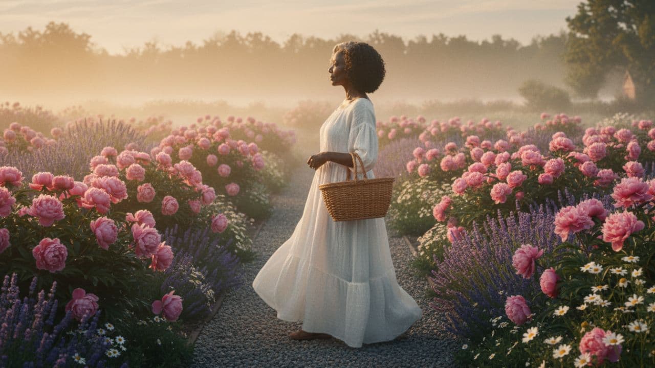 A Morning in the Cottage Garden 2