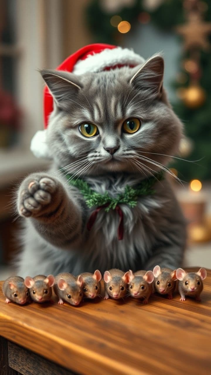 Le Décembre du Chat et les Souris